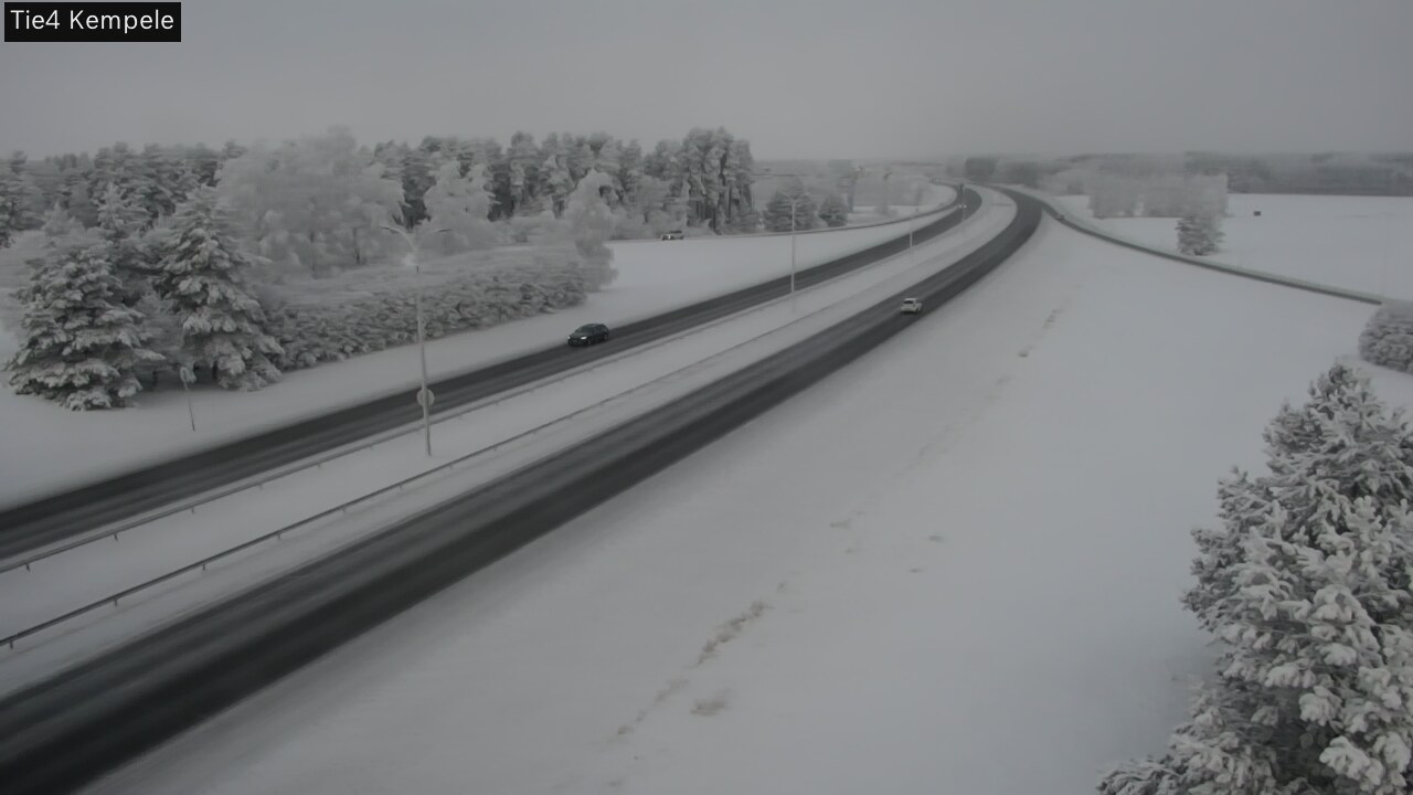 Kelikamerat Kuva Tie 4 Kempele, Zeppelin, Kempele, Pohjois-Pohjanmaa