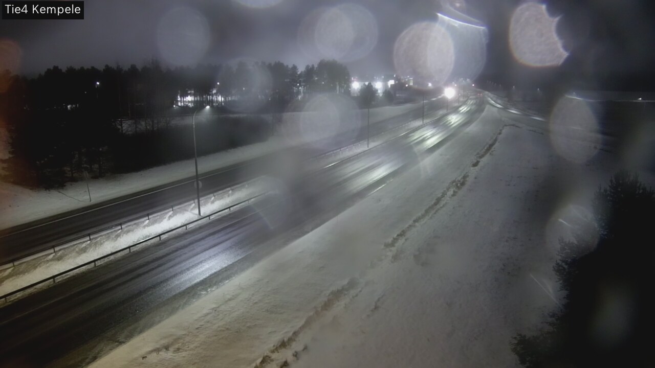 Weather Camera Image Väg 4 Kempele, Zeppelin, Kempele, Pohjois-Pohjanmaa
