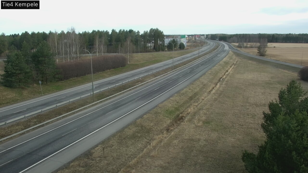 Kelikamerat Kuva Tie 4 Kempele, Zeppelin, Kempele, Pohjois-Pohjanmaa