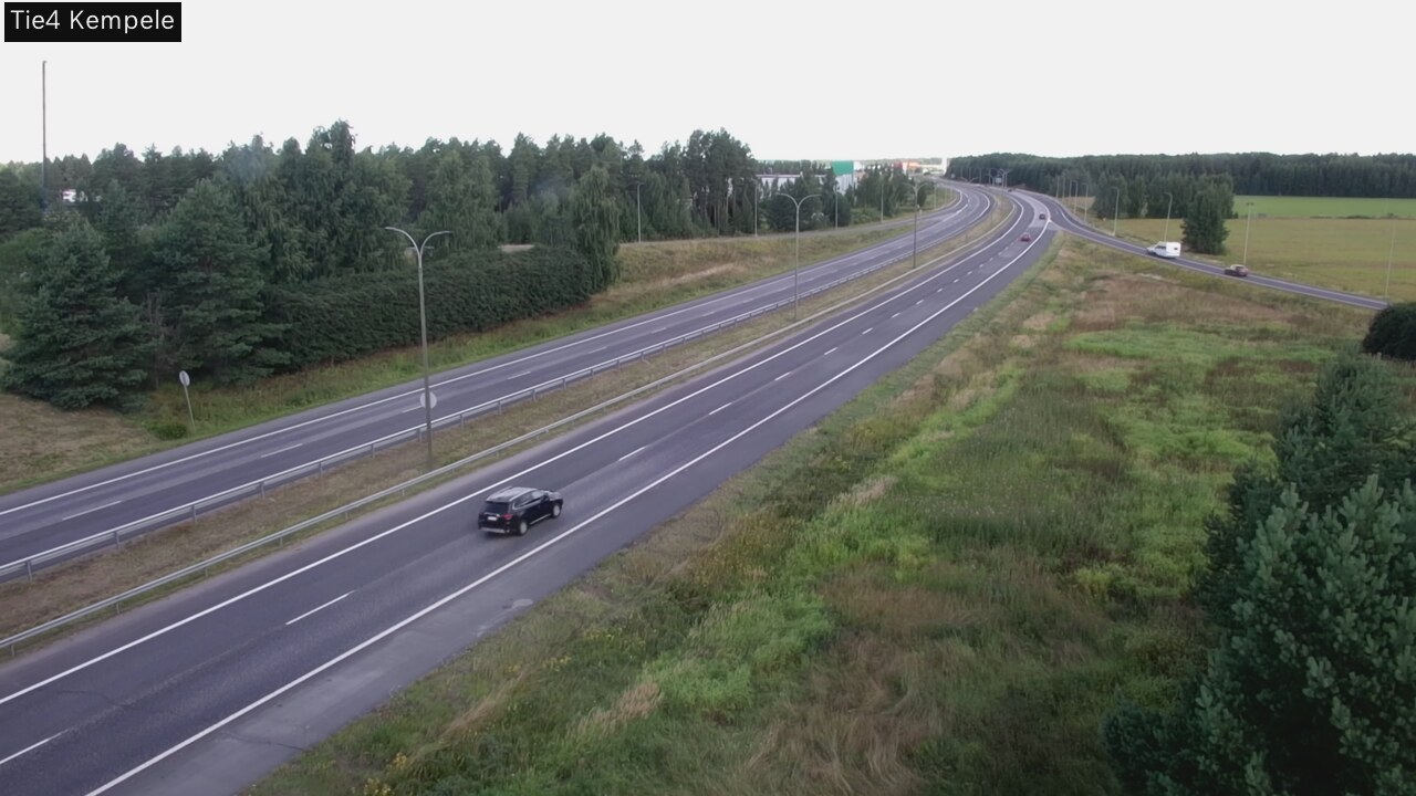 Weather Camera Image Road 4 Kempele, Zeppelin, Kempele, Pohjois-Pohjanmaa