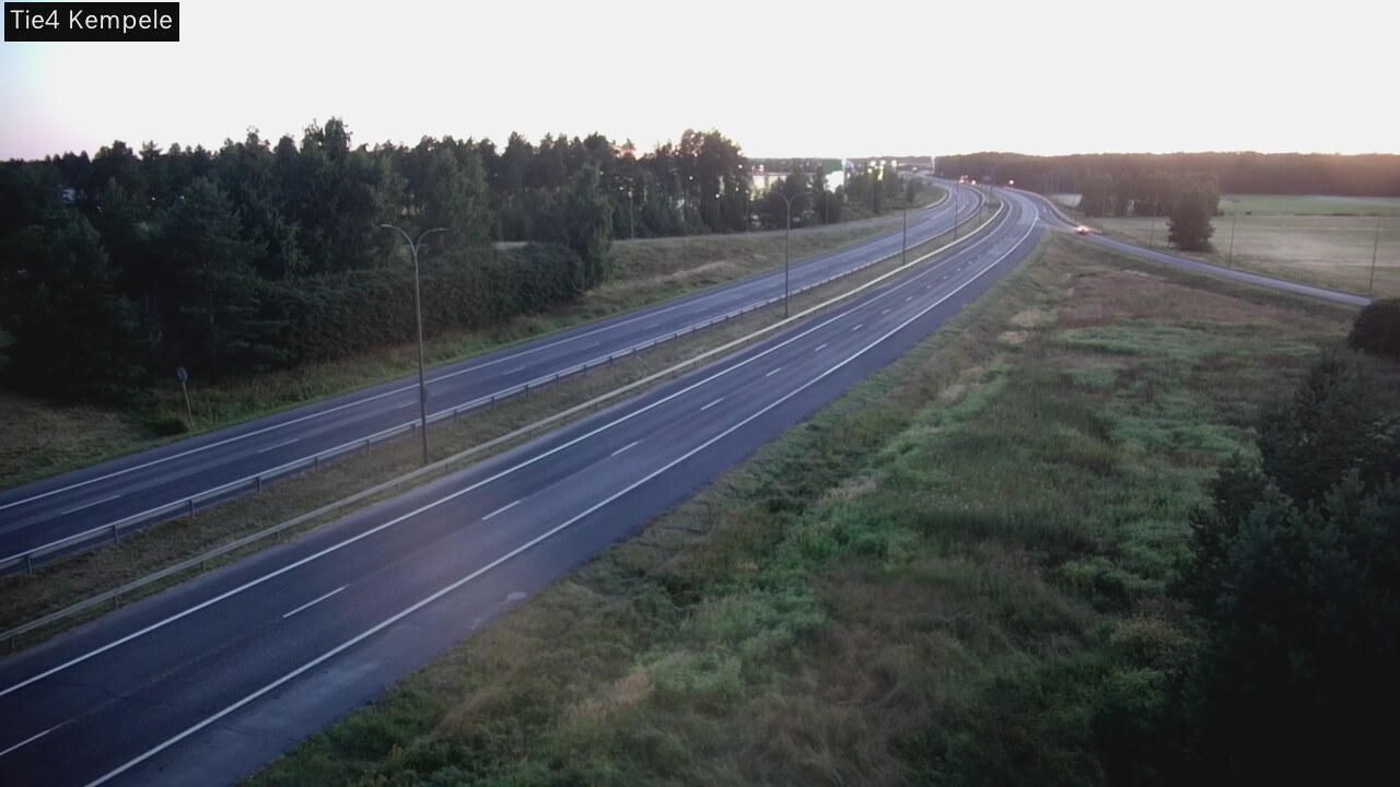 Kelikamerat Kuva Tie 4 Kempele, Zeppelin, Kempele, Pohjois-Pohjanmaa