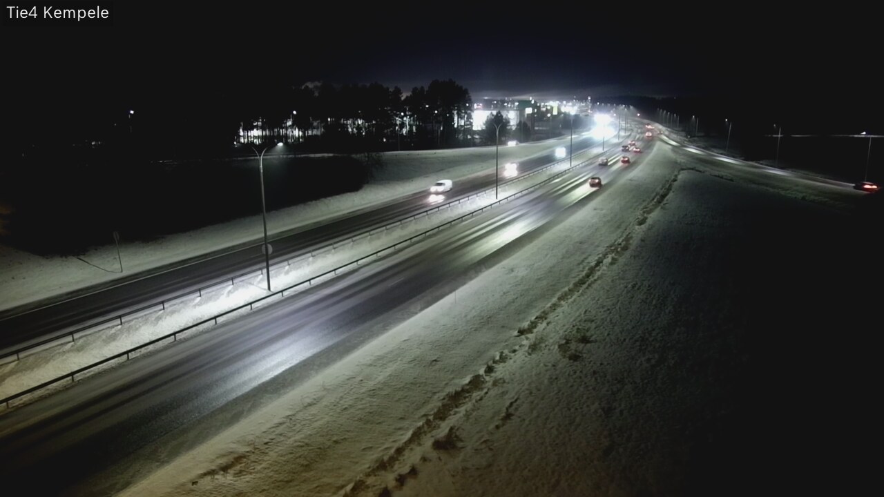 Weather Camera Image Väg 4 Kempele, Zeppelin, Kempele, Pohjois-Pohjanmaa