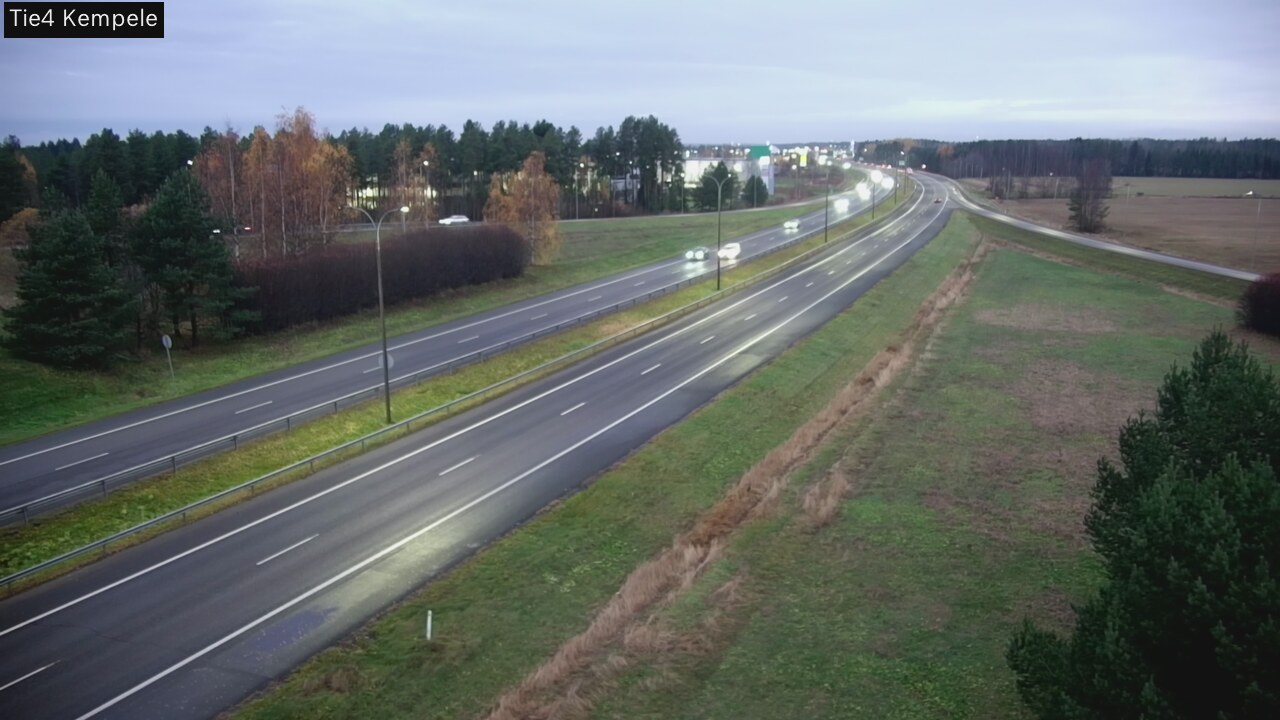 Kelikamerat Kuva Tie 4 Kempele, Zeppelin, Kempele, Pohjois-Pohjanmaa