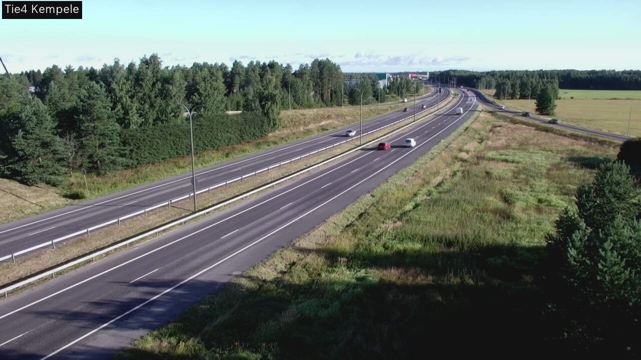 Weather Camera Image Road 4 Kempele, Zeppelin, Kempele, Pohjois-Pohjanmaa