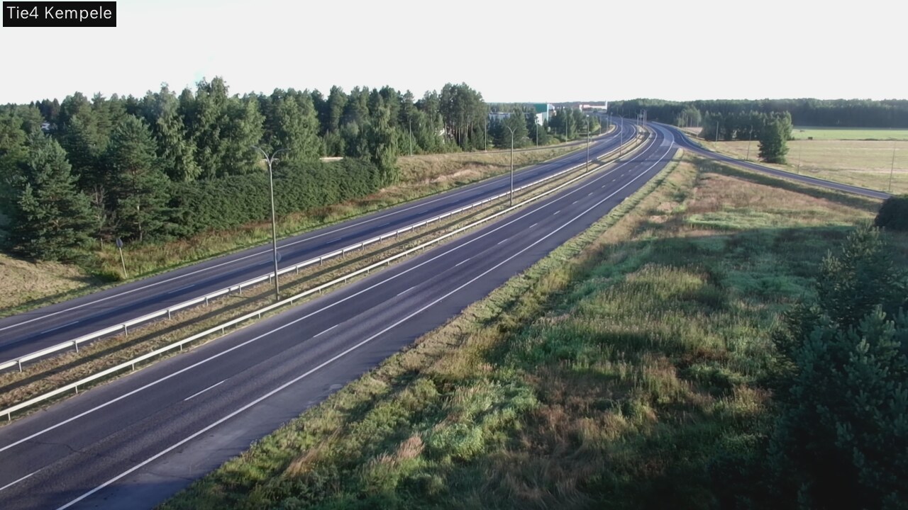 Kelikamerat Kuva Tie 4 Kempele, Zeppelin, Kempele, Pohjois-Pohjanmaa
