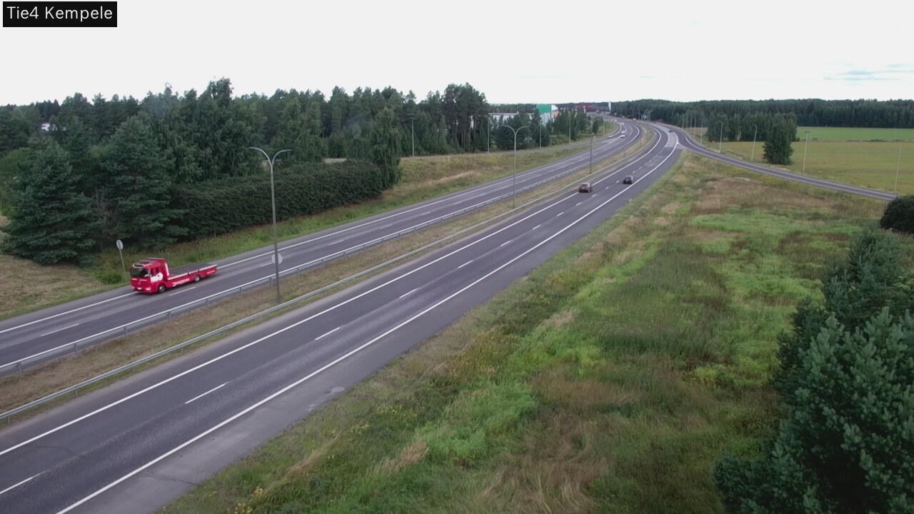 Kelikamerat Kuva Tie 4 Kempele, Zeppelin, Kempele, Pohjois-Pohjanmaa