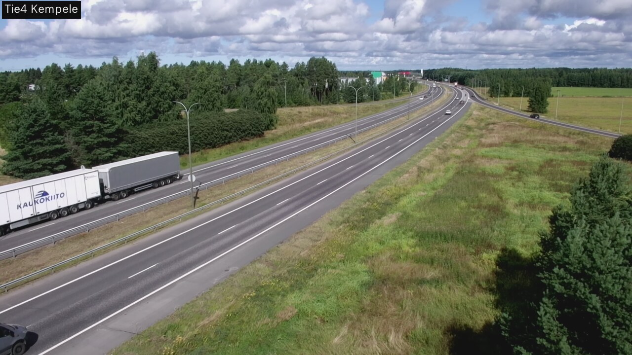 Kelikamerat Kuva Tie 4 Kempele, Zeppelin, Kempele, Pohjois-Pohjanmaa