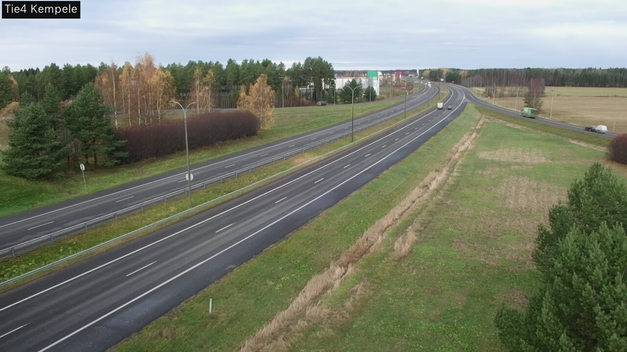 Kelikamerat Kuva Tie 4 Kempele, Zeppelin, Kempele, Pohjois-Pohjanmaa