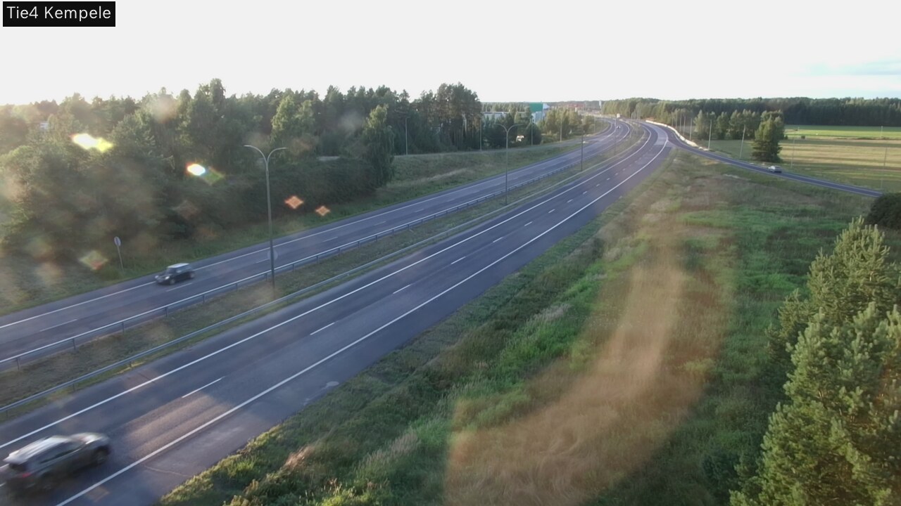 Kelikamerat Kuva Tie 4 Kempele, Zeppelin, Kempele, Pohjois-Pohjanmaa