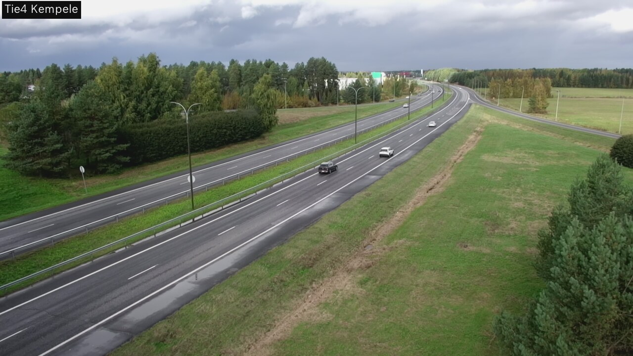 Kelikamerat Kuva Tie 4 Kempele, Zeppelin, Kempele, Pohjois-Pohjanmaa