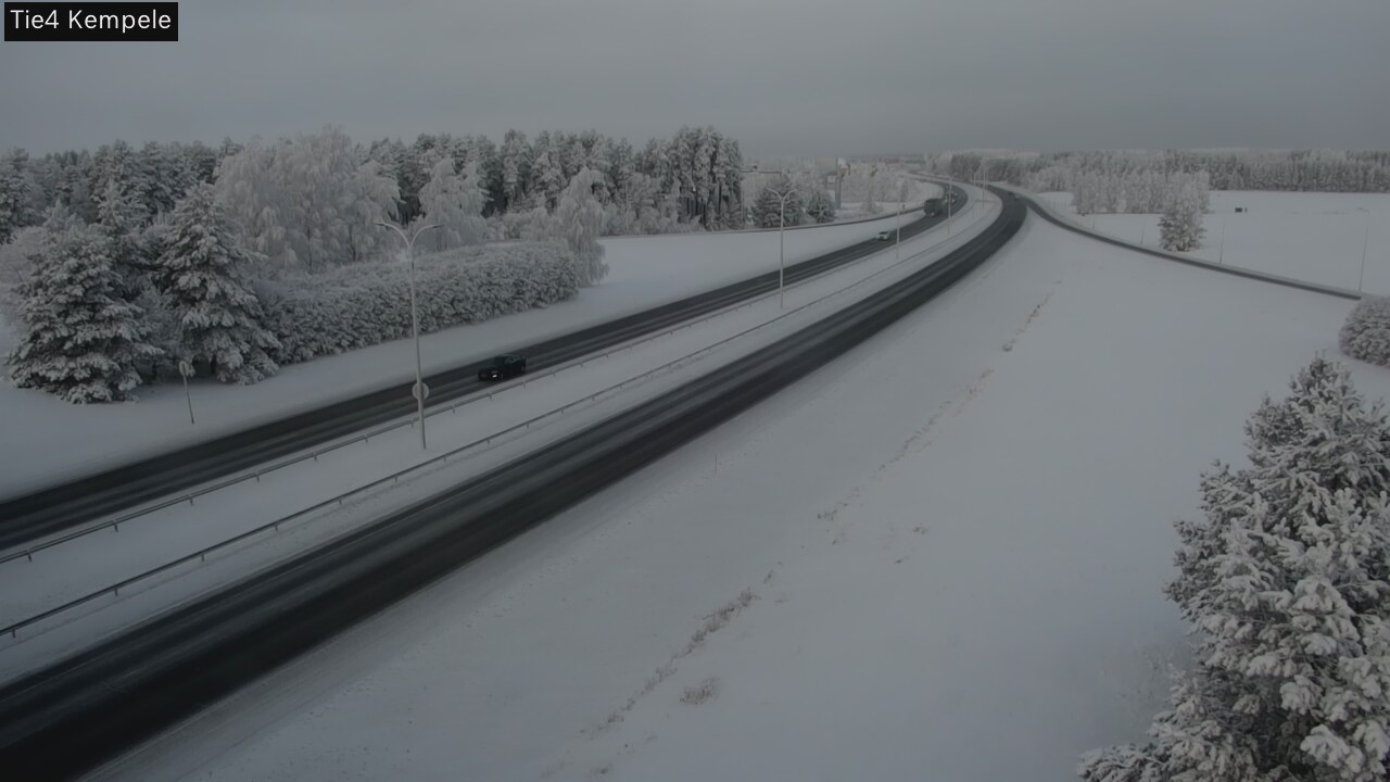 Weather Camera Image Road 4 Kempele, Zeppelin, Kempele, Pohjois-Pohjanmaa