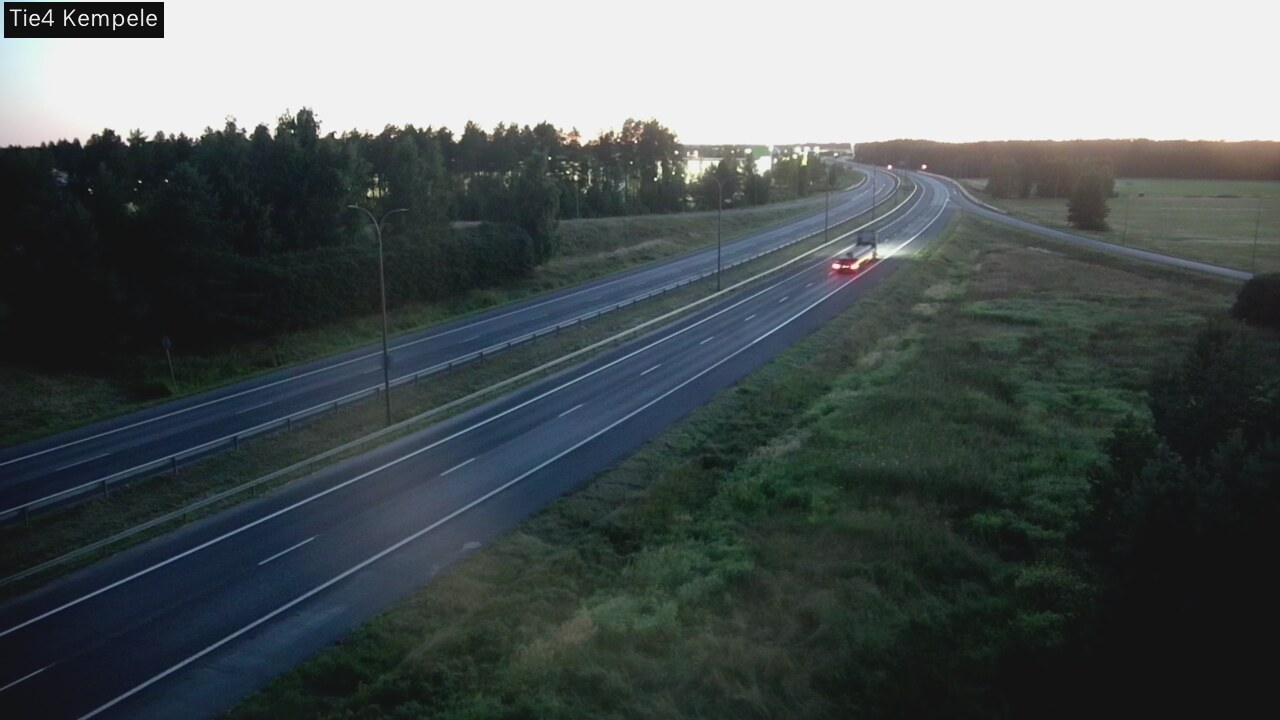 Kelikamerat Kuva Tie 4 Kempele, Zeppelin, Kempele, Pohjois-Pohjanmaa