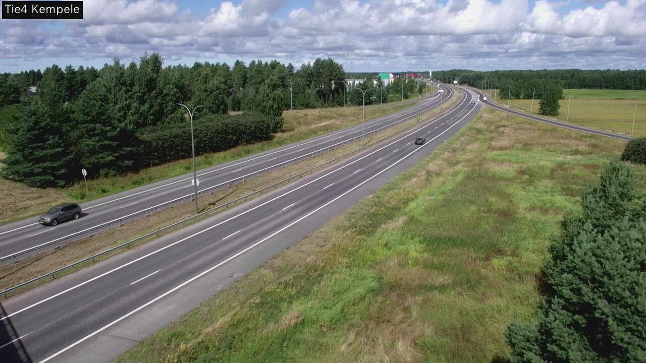 Kelikamerat Kuva Tie 4 Kempele, Zeppelin, Kempele, Pohjois-Pohjanmaa