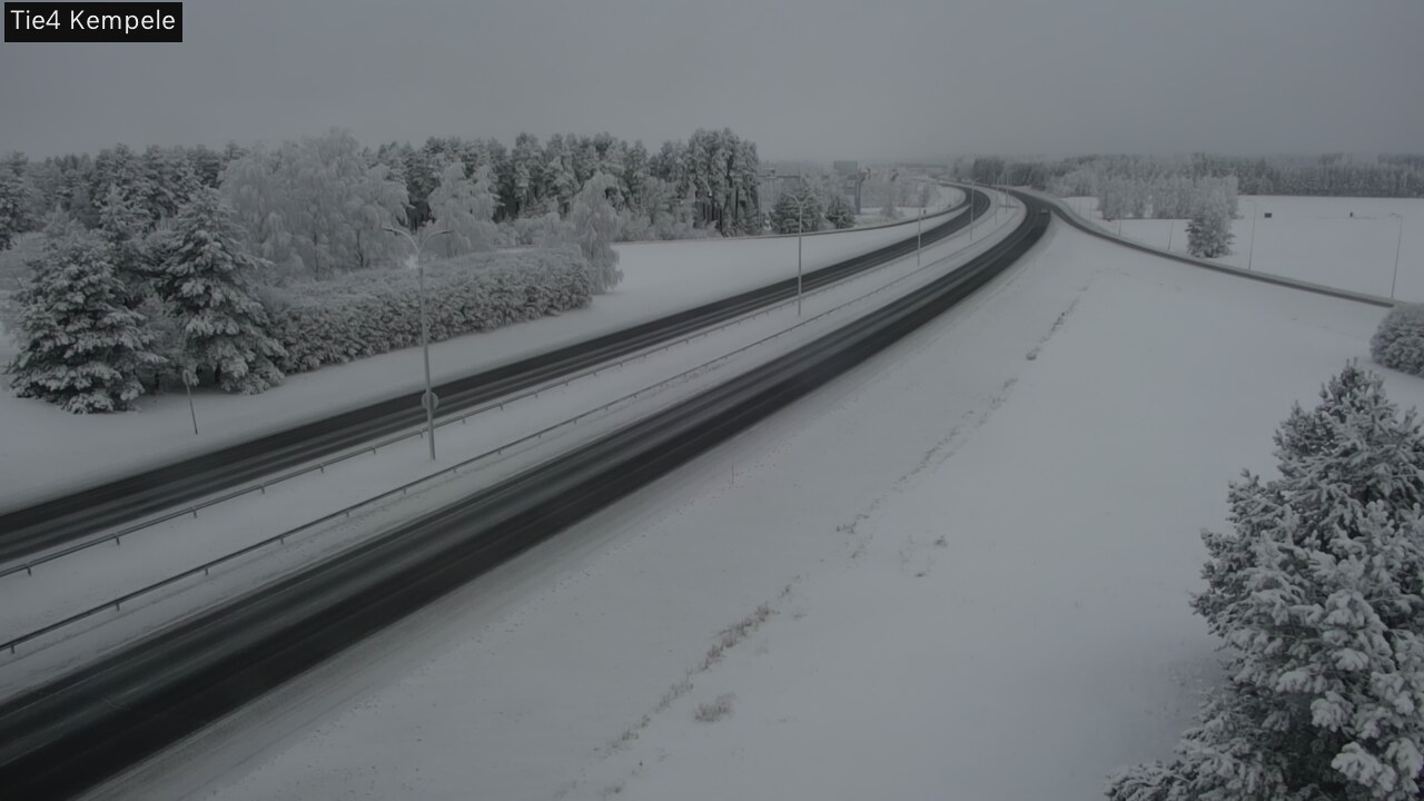 Kelikamerat Kuva Tie 4 Kempele, Zeppelin, Kempele, Pohjois-Pohjanmaa