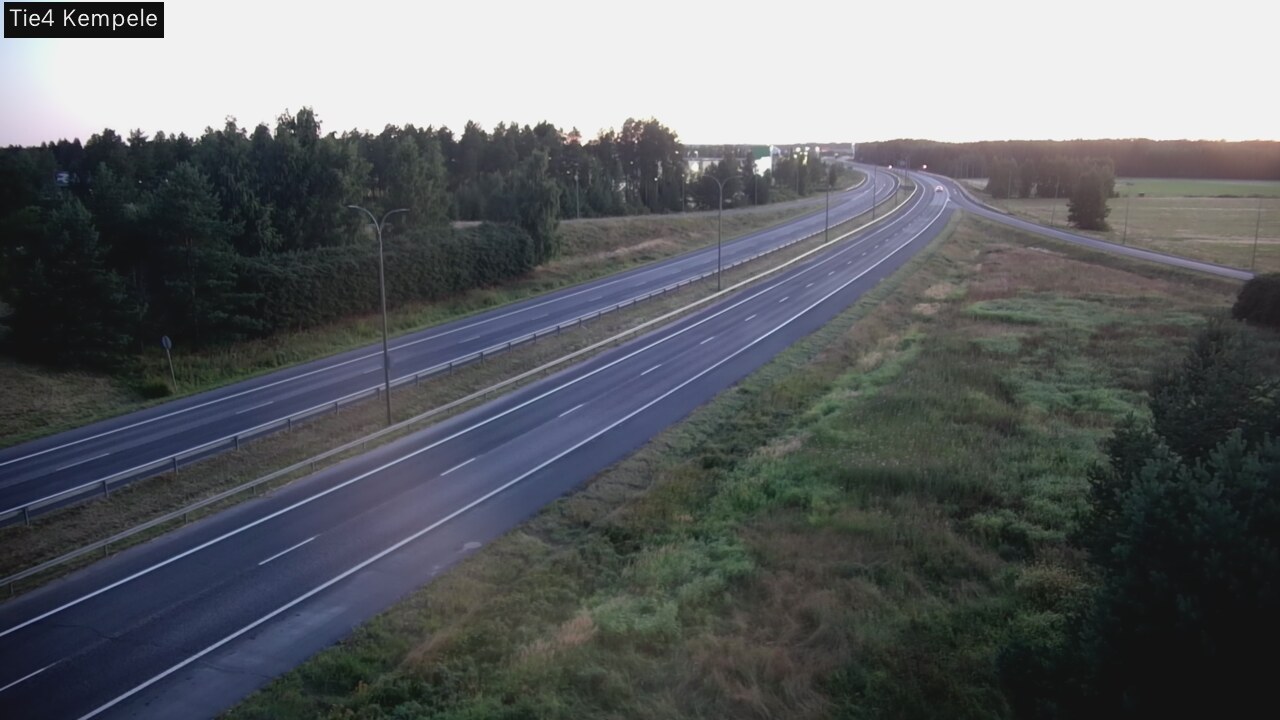 Kelikamerat Kuva Tie 4 Kempele, Zeppelin, Kempele, Pohjois-Pohjanmaa