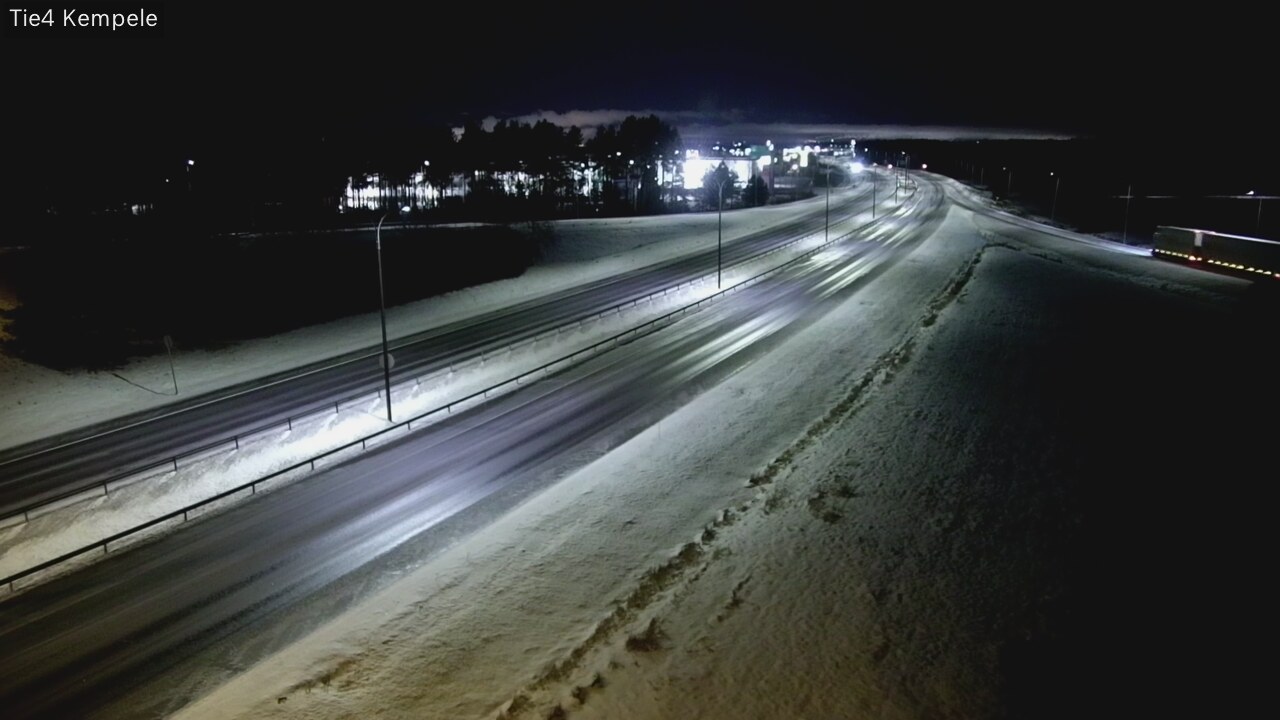 Weather Camera Image Väg 4 Kempele, Zeppelin, Kempele, Pohjois-Pohjanmaa