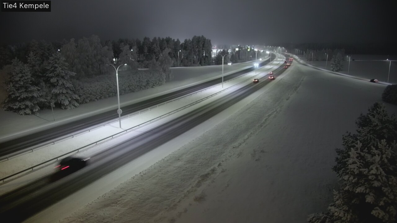 Weather Camera Image Road 4 Kempele, Zeppelin, Kempele, Pohjois-Pohjanmaa