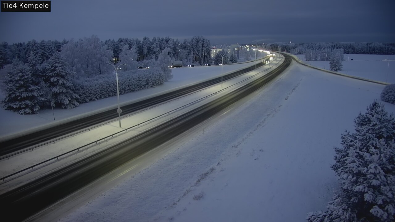 Kelikamerat Kuva Tie 4 Kempele, Zeppelin, Kempele, Pohjois-Pohjanmaa