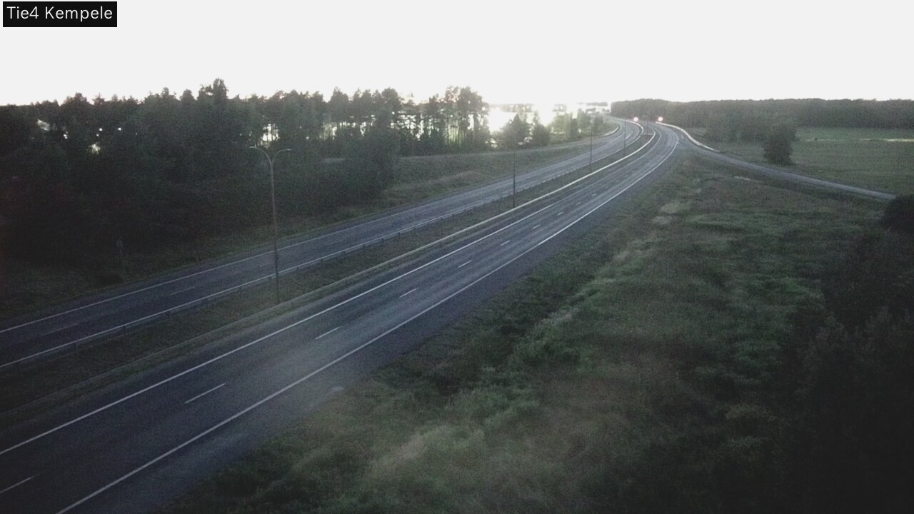 Kelikamerat Kuva Tie 4 Kempele, Zeppelin, Kempele, Pohjois-Pohjanmaa
