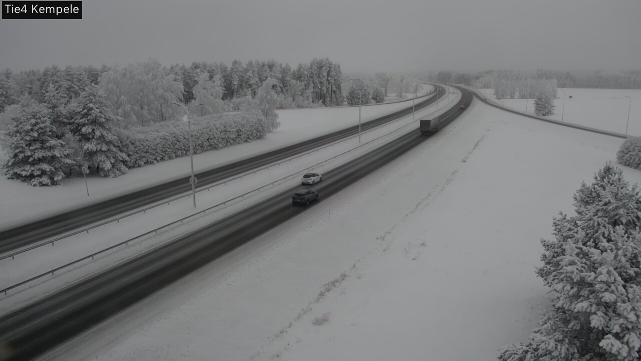 Kelikamerat Kuva Tie 4 Kempele, Zeppelin, Kempele, Pohjois-Pohjanmaa