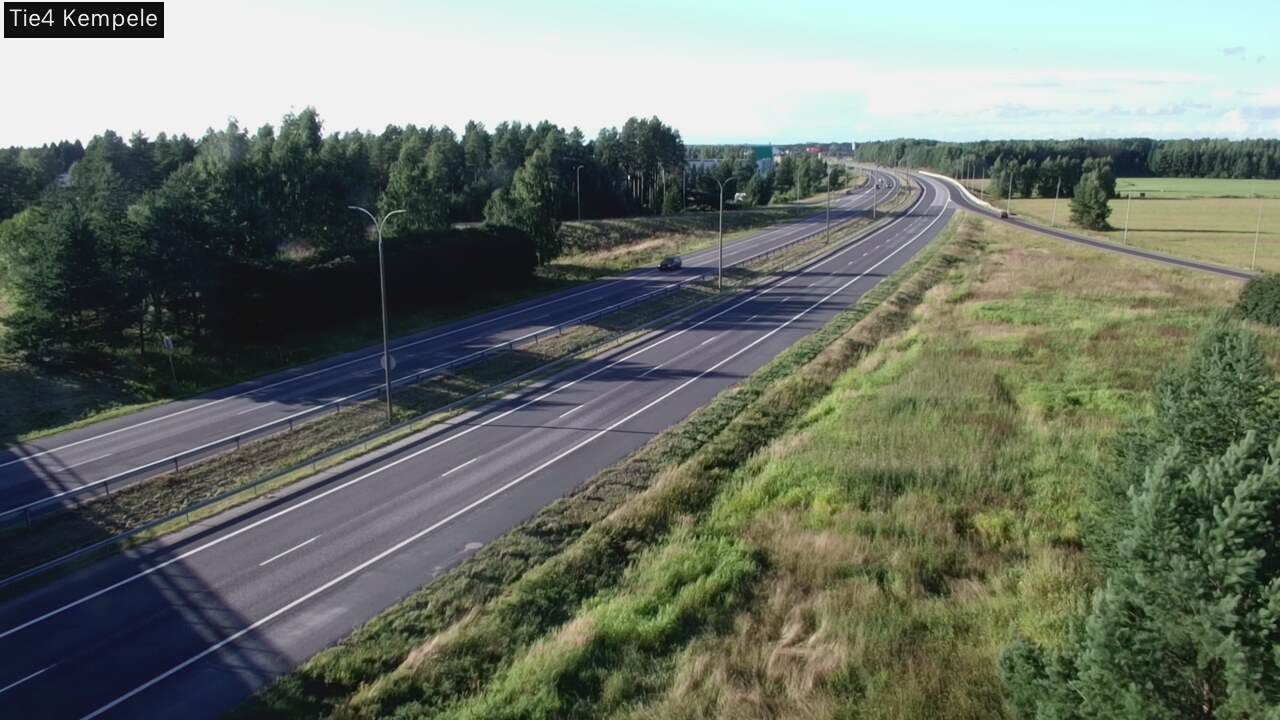 Kelikamerat Kuva Tie 4 Kempele, Zeppelin, Kempele, Pohjois-Pohjanmaa