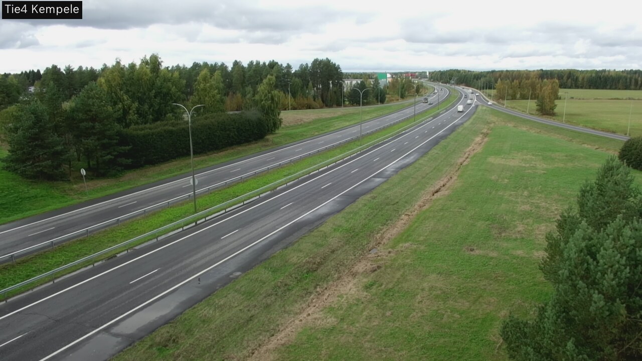 Kelikamerat Kuva Tie 4 Kempele, Zeppelin, Kempele, Pohjois-Pohjanmaa