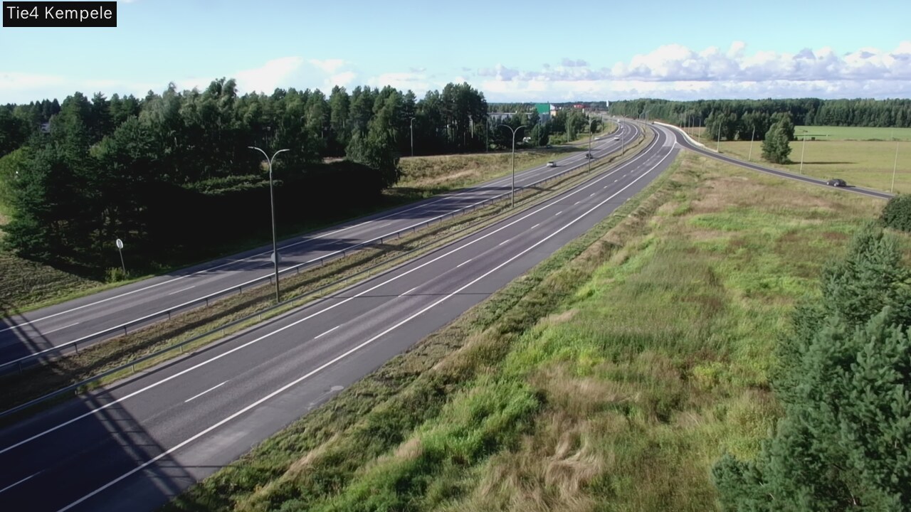 Kelikamerat Kuva Tie 4 Kempele, Zeppelin, Kempele, Pohjois-Pohjanmaa