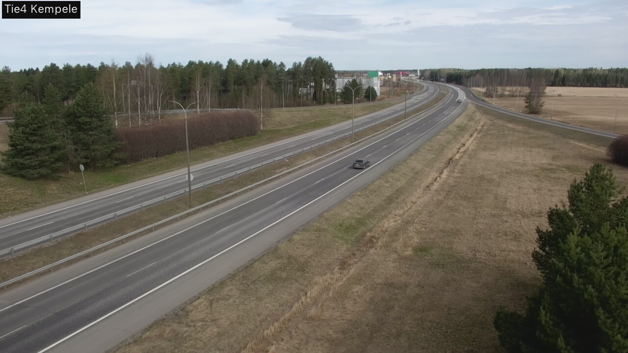 Weather Camera Image Road 4 Kempele, Zeppelin, Kempele, Pohjois-Pohjanmaa