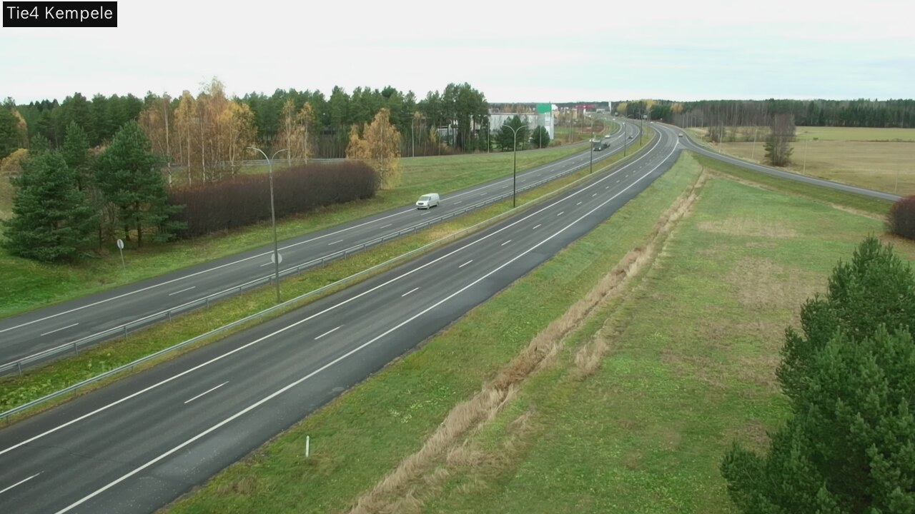 Kelikamerat Kuva Tie 4 Kempele, Zeppelin, Kempele, Pohjois-Pohjanmaa
