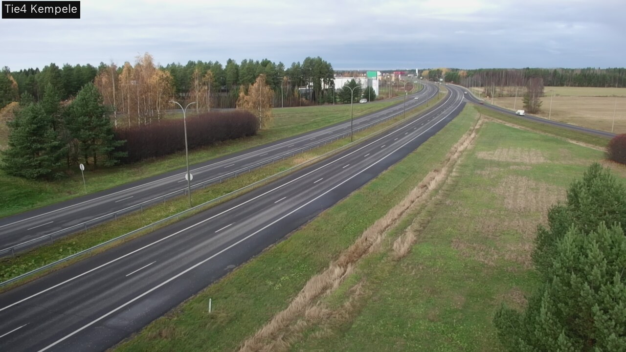 Kelikamerat Kuva Tie 4 Kempele, Zeppelin, Kempele, Pohjois-Pohjanmaa