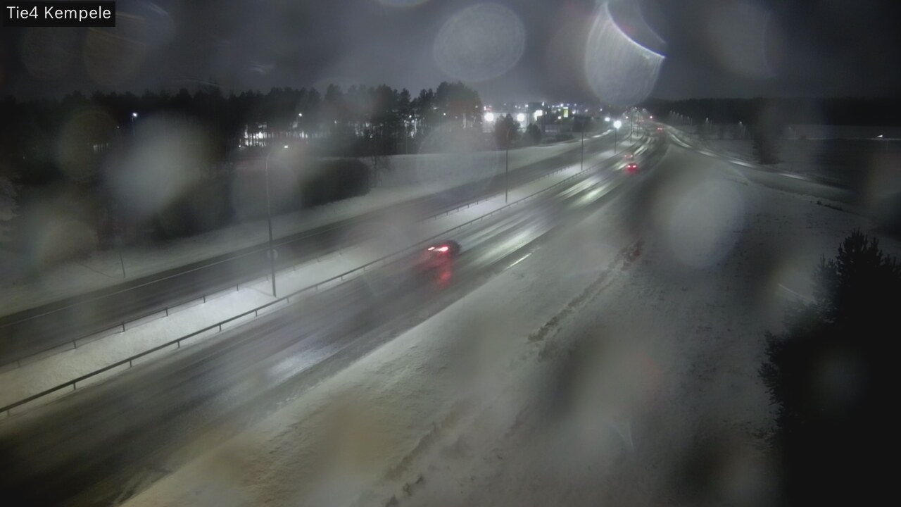 Weather Camera Image Väg 4 Kempele, Zeppelin, Kempele, Pohjois-Pohjanmaa