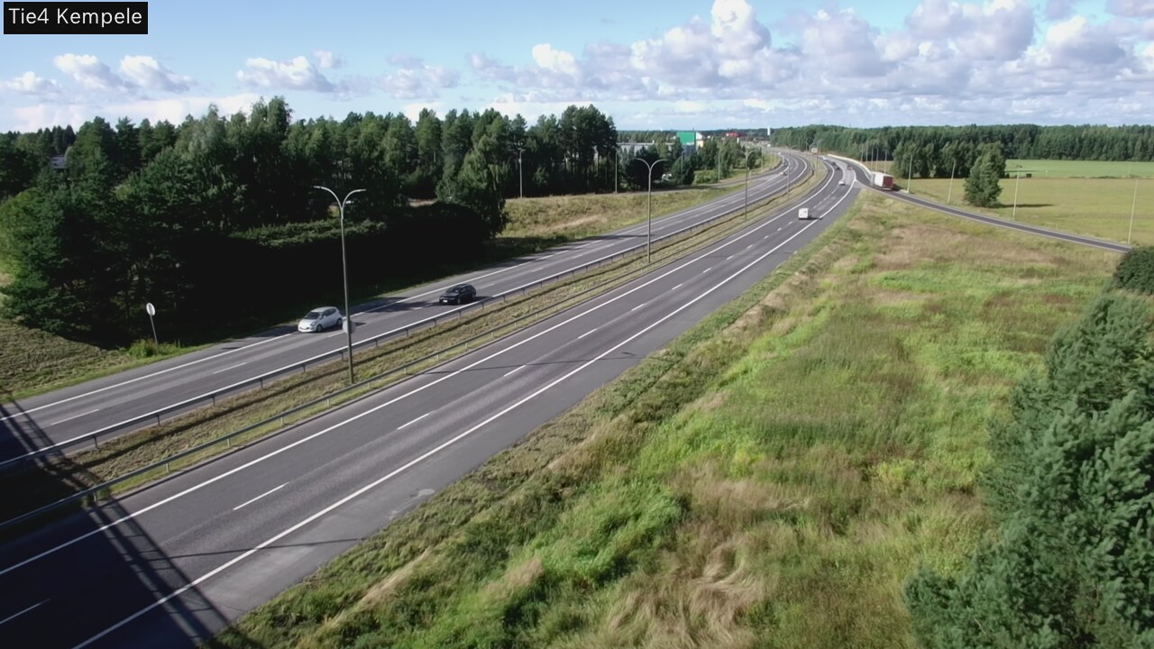 Kelikamerat Kuva Tie 4 Kempele, Zeppelin, Kempele, Pohjois-Pohjanmaa