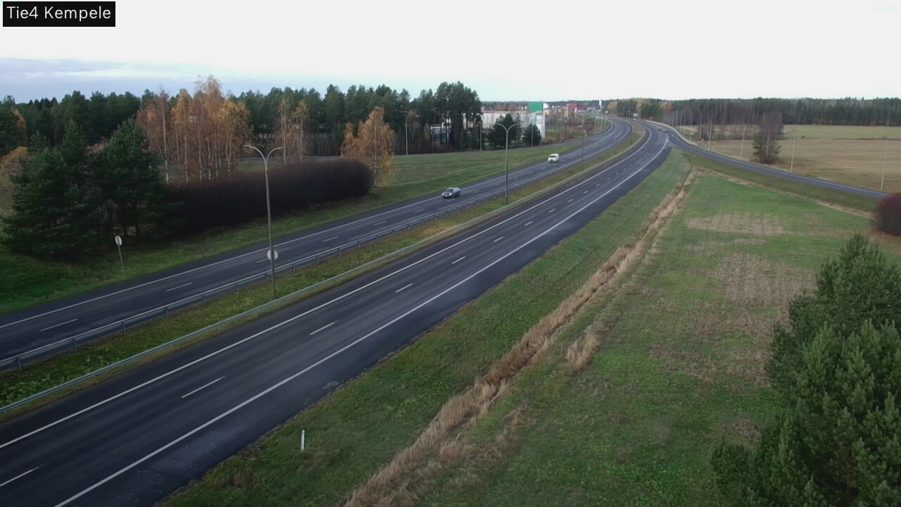 Kelikamerat Kuva Tie 4 Kempele, Zeppelin, Kempele, Pohjois-Pohjanmaa