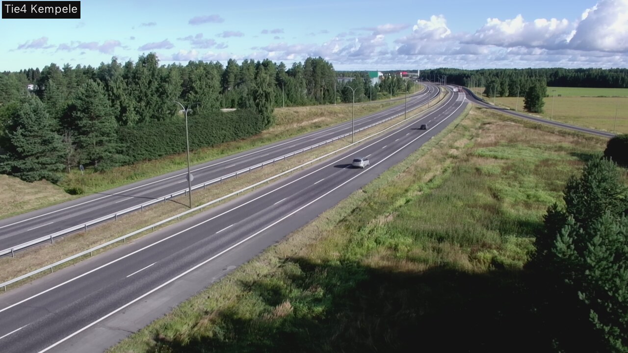Weather Camera Image Road 4 Kempele, Zeppelin, Kempele, Pohjois-Pohjanmaa