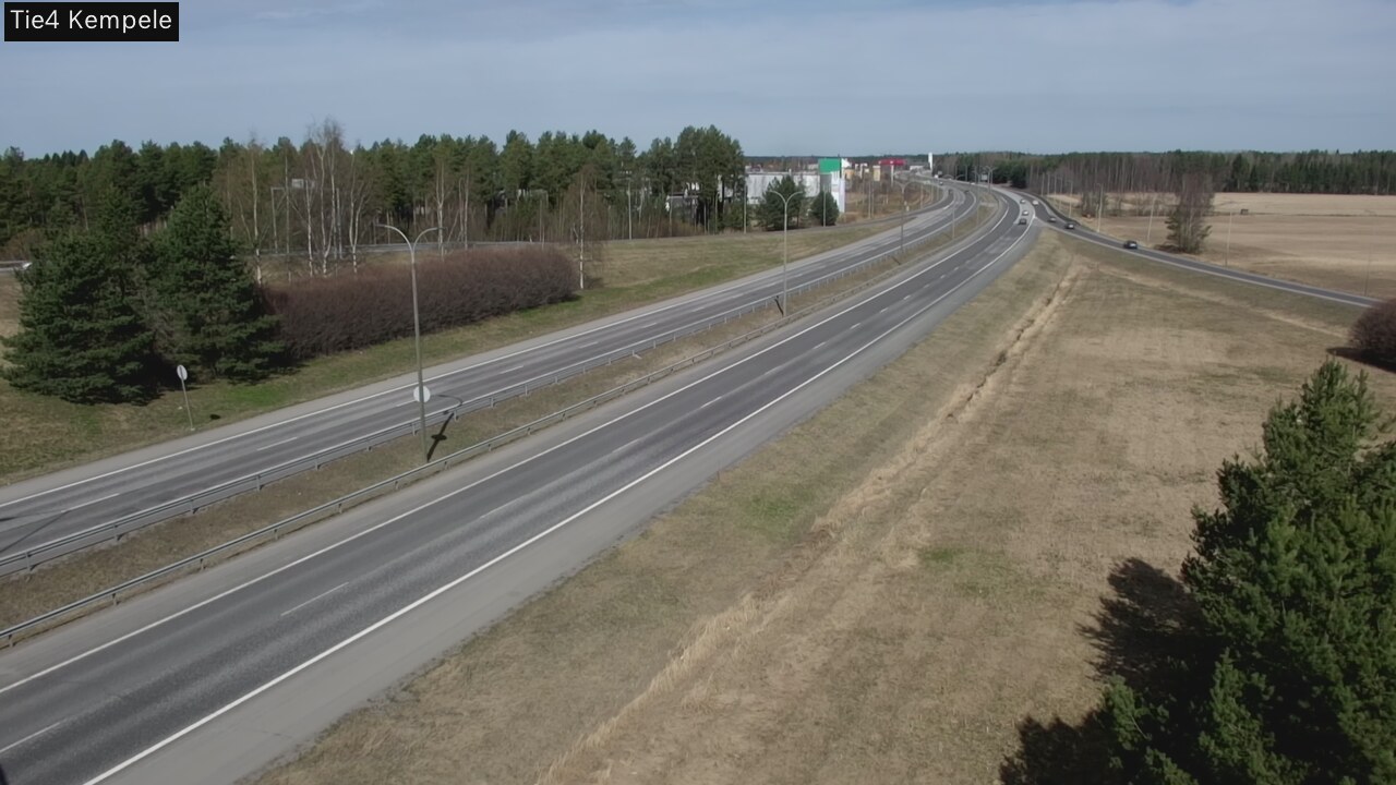 Weather Camera Image Road 4 Kempele, Zeppelin, Kempele, Pohjois-Pohjanmaa