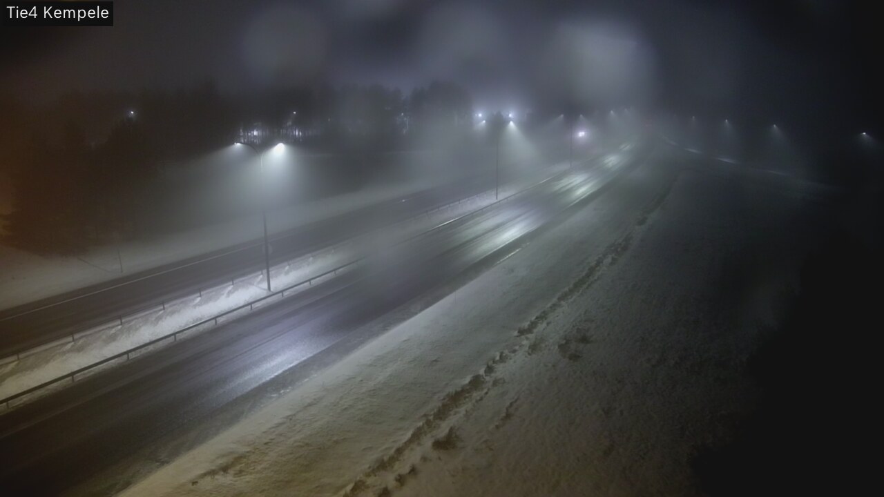 Weather Camera Image Väg 4 Kempele, Zeppelin, Kempele, Pohjois-Pohjanmaa