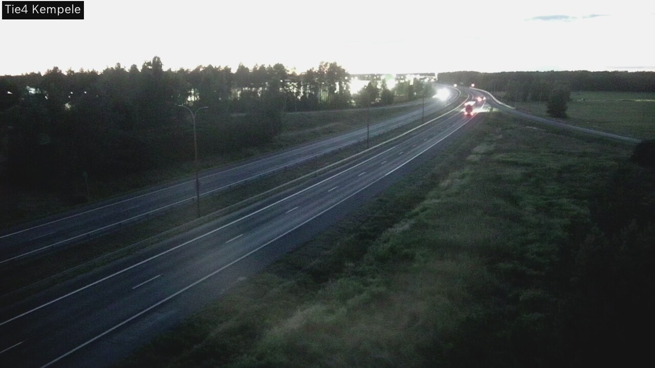 Kelikamerat Kuva Tie 4 Kempele, Zeppelin, Kempele, Pohjois-Pohjanmaa
