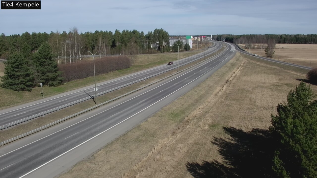 Weather Camera Image Road 4 Kempele, Zeppelin, Kempele, Pohjois-Pohjanmaa