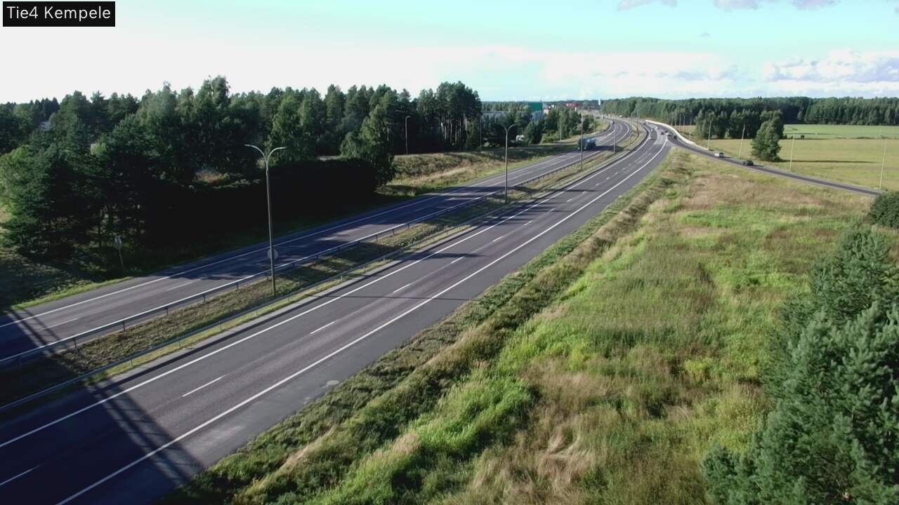 Kelikamerat Kuva Tie 4 Kempele, Zeppelin, Kempele, Pohjois-Pohjanmaa