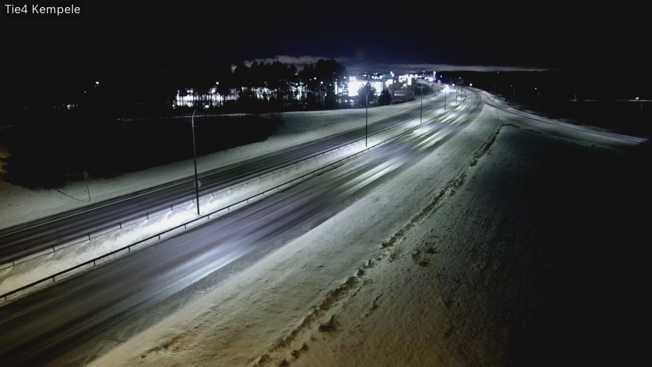 Weather Camera Image Väg 4 Kempele, Zeppelin, Kempele, Pohjois-Pohjanmaa
