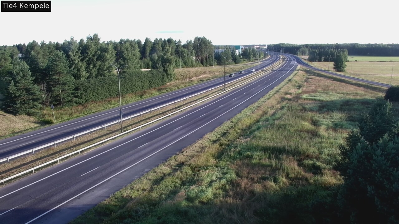 Weather Camera Image Road 4 Kempele, Zeppelin, Kempele, Pohjois-Pohjanmaa
