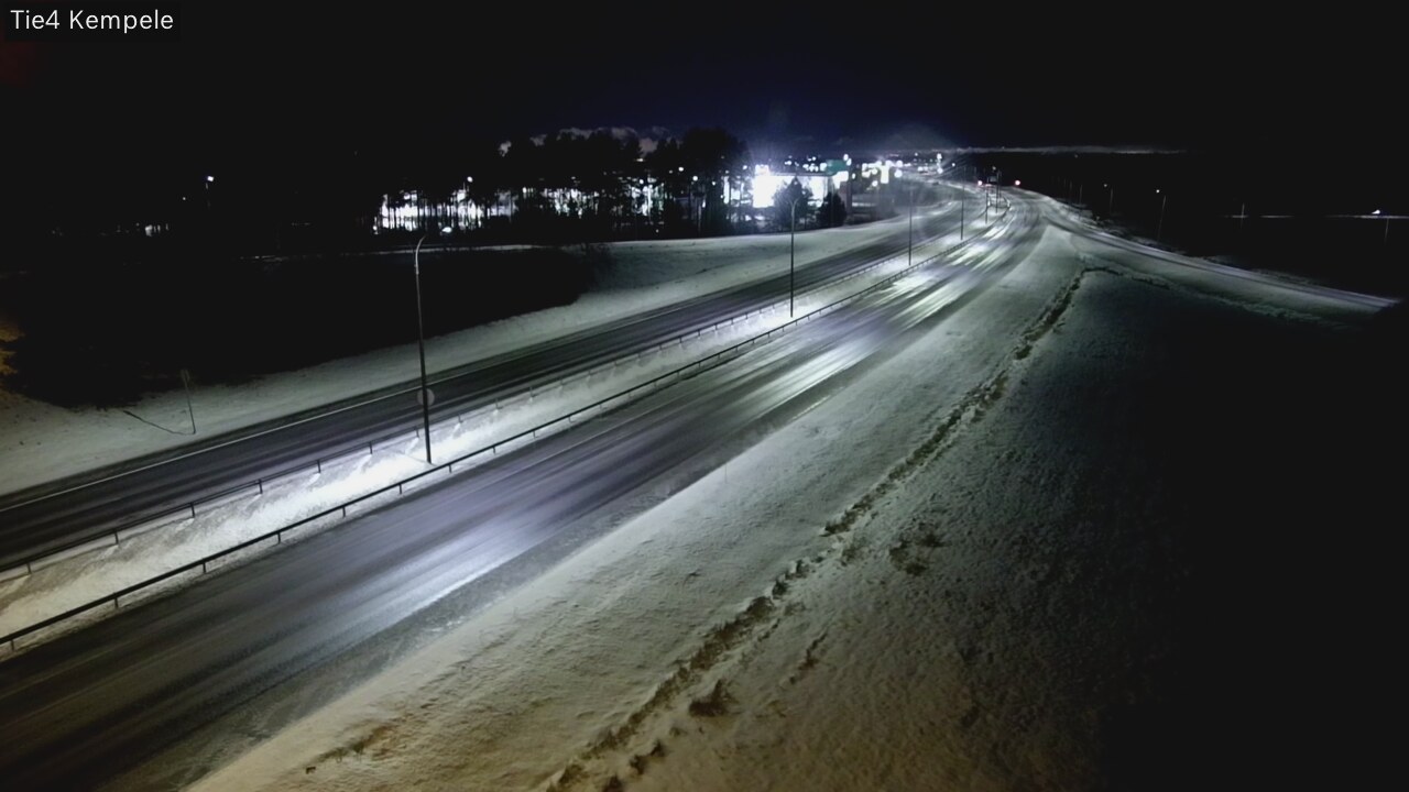 Weather Camera Image Väg 4 Kempele, Zeppelin, Kempele, Pohjois-Pohjanmaa