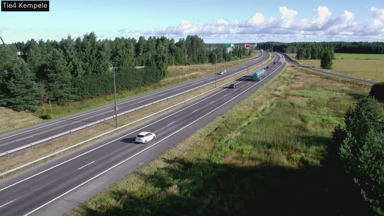 Weather Camera Image Road 4 Kempele, Zeppelin, Kempele, Pohjois-Pohjanmaa
