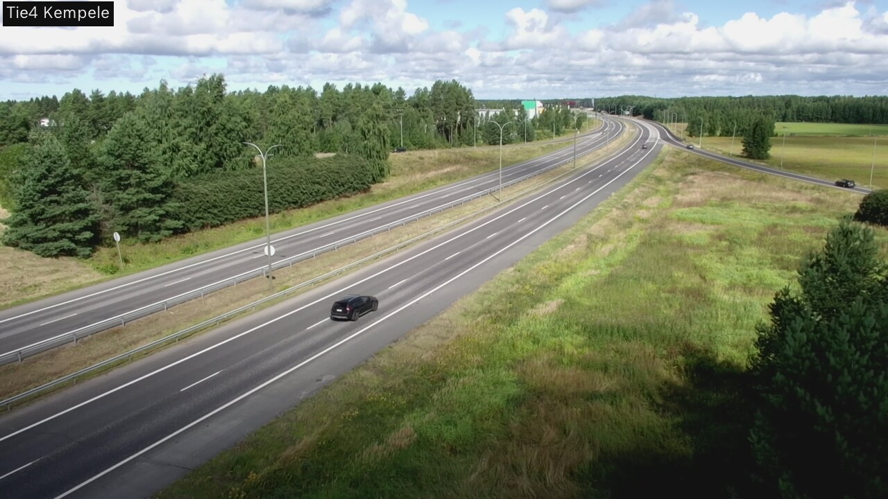 Kelikamerat Kuva Tie 4 Kempele, Zeppelin, Kempele, Pohjois-Pohjanmaa
