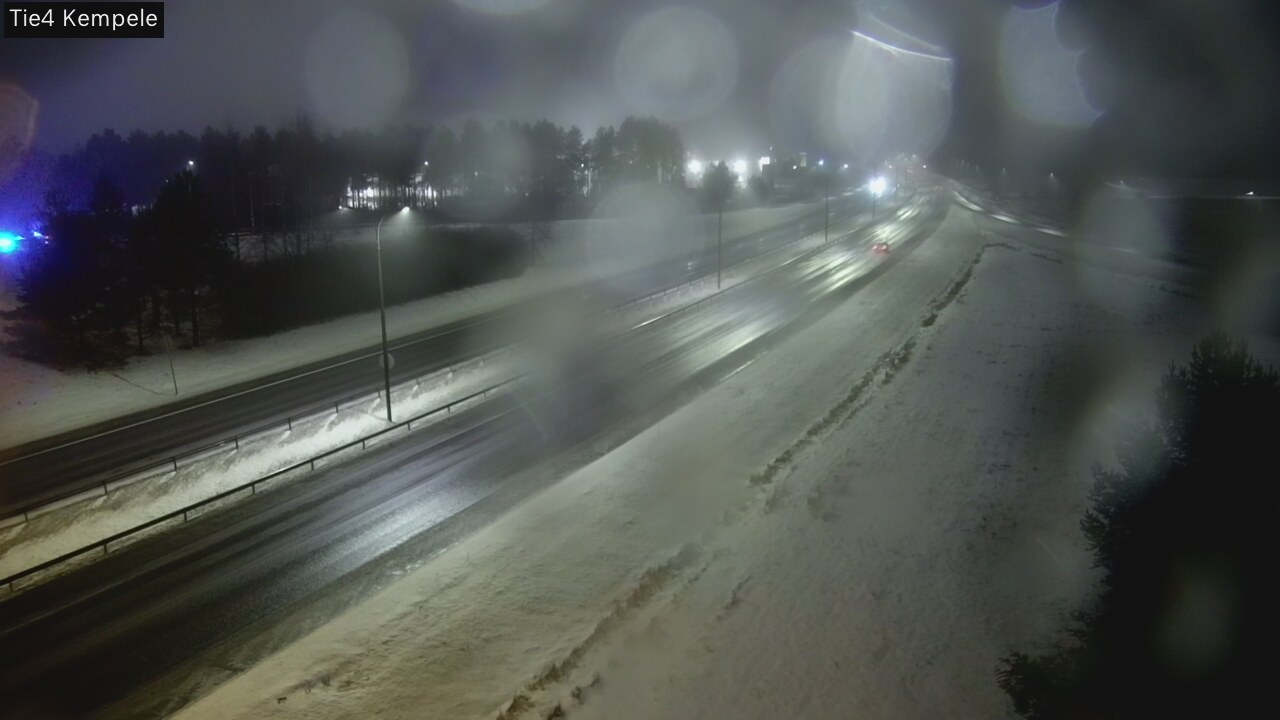 Weather Camera Image Väg 4 Kempele, Zeppelin, Kempele, Pohjois-Pohjanmaa