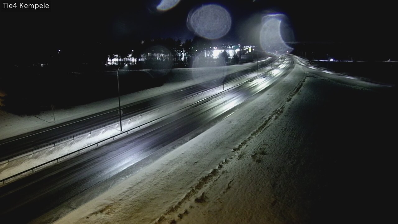 Weather Camera Image Väg 4 Kempele, Zeppelin, Kempele, Pohjois-Pohjanmaa