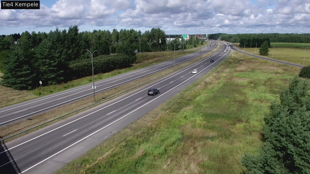 Kelikamerat Kuva Tie 4 Kempele, Zeppelin, Kempele, Pohjois-Pohjanmaa
