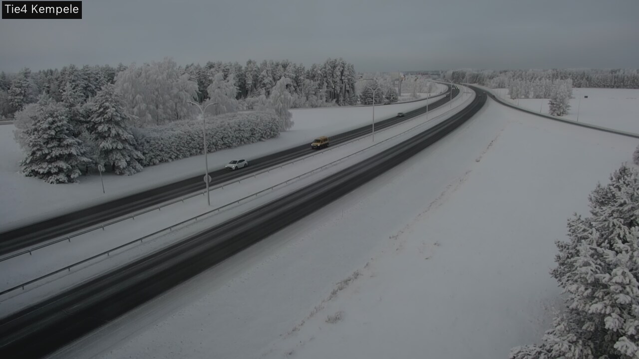 Weather Camera Image Road 4 Kempele, Zeppelin, Kempele, Pohjois-Pohjanmaa
