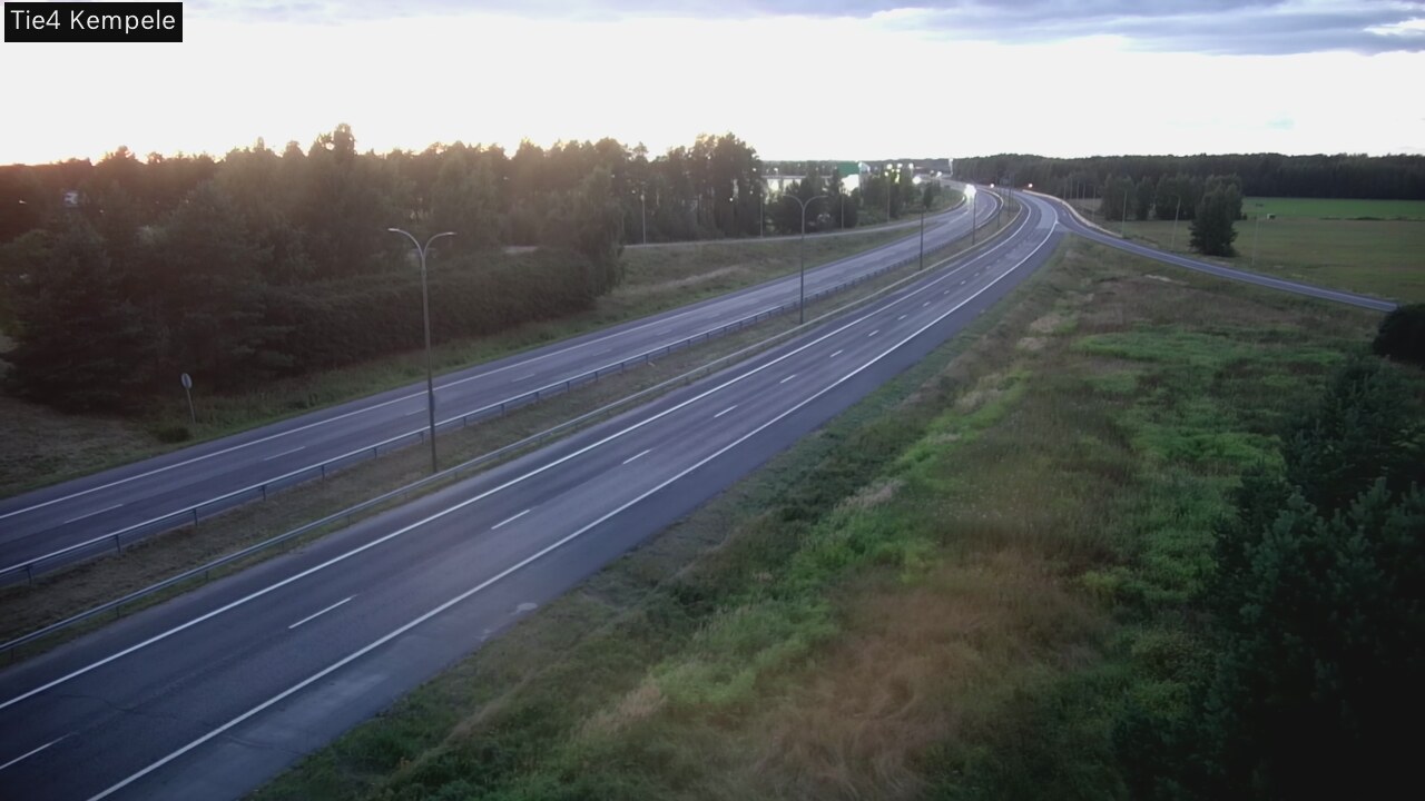 Kelikamerat Kuva Tie 4 Kempele, Zeppelin, Kempele, Pohjois-Pohjanmaa