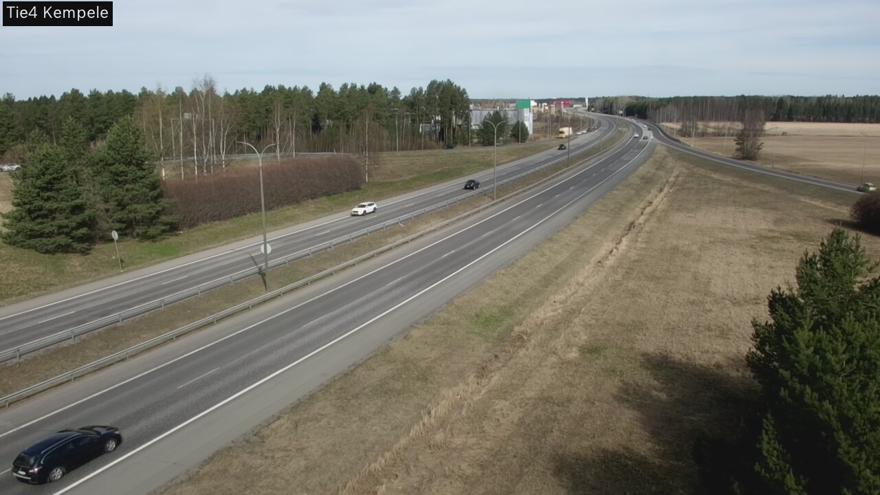 Weather Camera Image Road 4 Kempele, Zeppelin, Kempele, Pohjois-Pohjanmaa